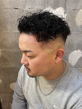 ソワ 四日市(soie) 【soie井上】極道パーマ/スキンフェード