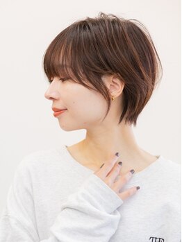 ビューティービースト 立町店(beauty:beast)の写真/高い技術力で、あなたの魅力を引き出すショートヘアを実現★どこから見てもキレイなシルエットを叶えます。