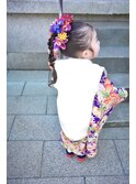 3歳七五三女の子♪