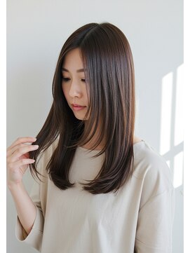 アントワープトーキョー(antwerp TOKYO) 30代40代50代ロングレイヤー髪質改善酸性ストレート縮毛矯正