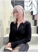ホワイトピンクパープル