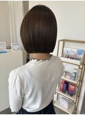 ボブ/ボブスタイル/オリーブベージュ/オリーブ/福井/大和田