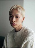 フェザーショート/刈り上げショート/ニュアンスデザイン/メンズ