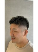 メンズカットandメッシュ
