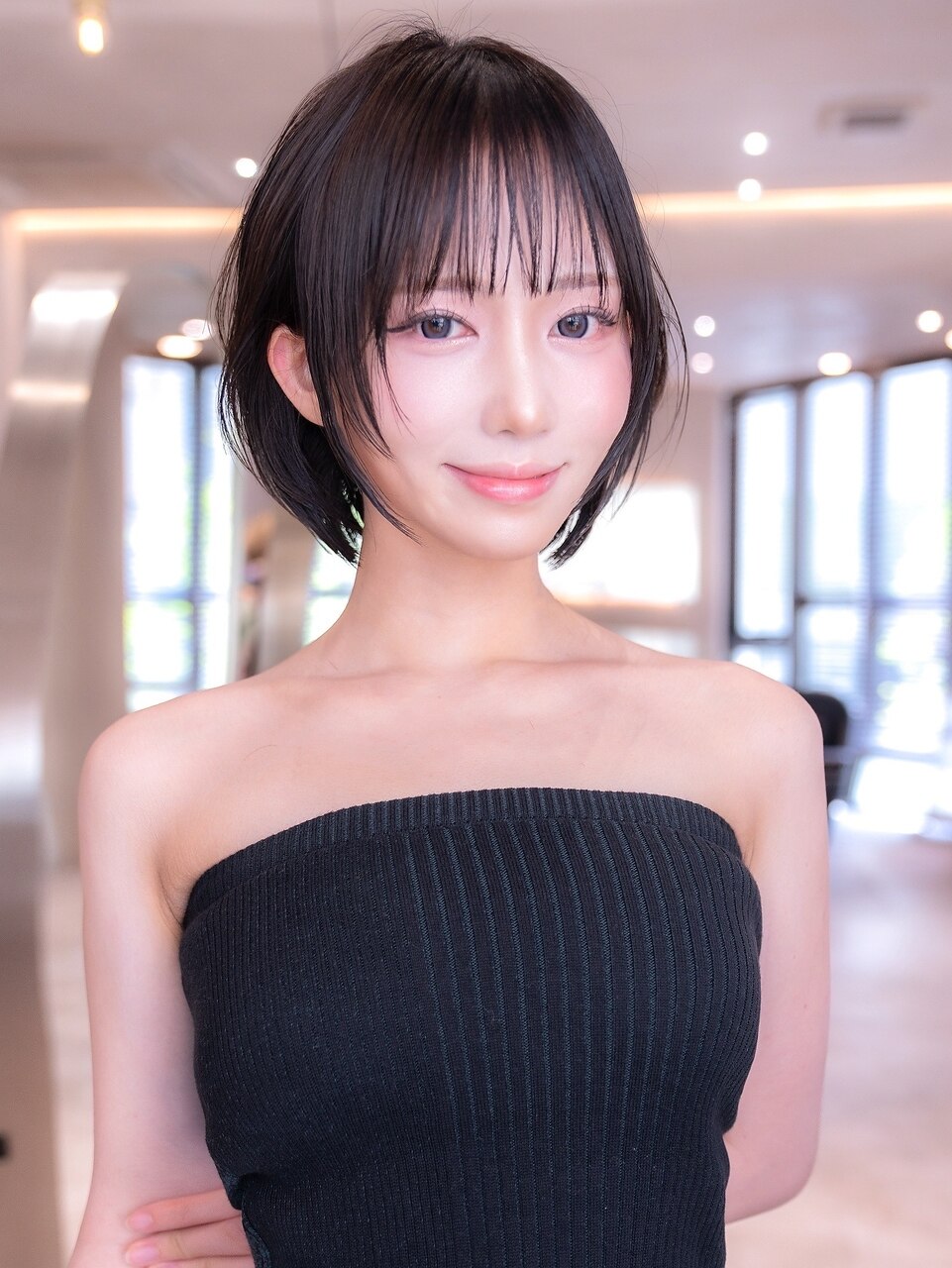 ボブ／レイヤーボブ／ブラウンカラー：L255321321｜ハバナ 渋谷(HAVANA