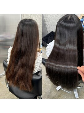 ウィールールピヴォクロス(WE RULE pivot cross) #髪質改善#縮毛矯正#美髪矯正 before/after