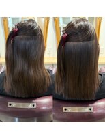 トムヘアーデザイン 楠葉店(TOM HAIR DESIGN)&nbsp;艶髪/艶髪ストレート/髪質改善ストレート/縮毛矯正