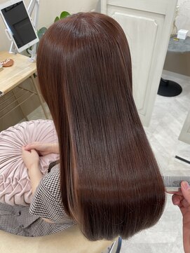 ミニョン(& mignon) ピンクブラウン