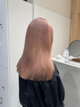 ミリー 梅田店(milly) ハイトーンピンク＊ブリーチあり