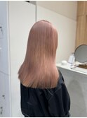 ハイトーンピンク*ブリーチあり