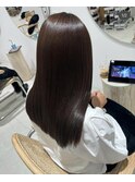【VIXUS】stylecollection_髪質改善ショコラブラウン×Gloss Bob