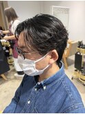 シャドウパーマ フェザーパーマ &nbsp;センターパート 