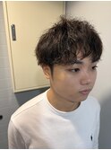 パーマ後のメンテナンスカット