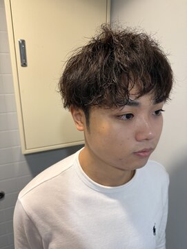 メンズロア 京都烏丸(MEN'S LoRE) パーマ後のメンテナンスカット