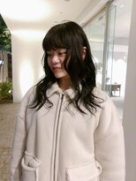 チクロヘアー(Ticro hair)&nbsp;@nkkn15 透けblack