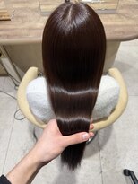 ジーナ 渋谷本店(Zina)&nbsp;チョコレートブラウンカラー艶髪