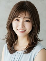 レヴィア(REVIA)&nbsp;レイヤーカット髪質改善トリートメント前髪カット