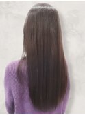 20代30代40代大人可愛い髪質改善カラー艶感ストレート透明感