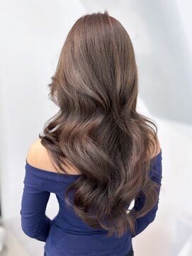 アルバム 渋谷パルコ(ALBUM) ロンググレージュ韓国ヘアオリーブベージュ_ba580701