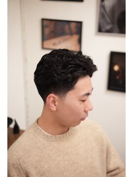 ザチョップショップ キチジョウジ(THE CHOP SHOP KICHIJOJI) テーパーフェード　メンズパーマ