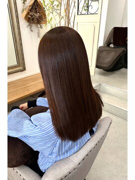 ヘア エッセンス エルメ(hair essence elme) アルカリ酸熱トリートメント×髪質改善カラー