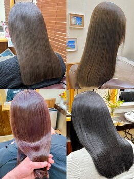 ハヤシ(HAYASHI)の写真/【資生堂】髪質改善トリートメントでひとり一人の髪質に合わせたご提案ワンランク上の艶のある美髪体験！