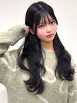 アイウィル(Ai WilL)&nbsp;姫カットレイヤー シースルーバング 韓国風巻き 髪質改善 20代
