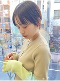 レイヤーカット/顔周り/前髪カット/ショート/ボブ/銀座駅