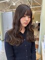 キュオンシア(CUEON. ciea)&nbsp;柔らか暖色カラー、色持ちのいいカラーが得意です♪