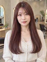 ウト(Uto)&nbsp;レイヤーカット/ワインレッド/メテオカラー/髪質改善/四条烏丸