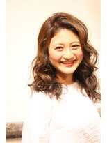 ユートピア(U topia)&nbsp;大人可愛いかきあげ前髪ゆるふわパーマ☆