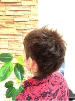 ウエニアフェクト(UE2 AFECTO)&nbsp;アシンメトリーでおしゃれヘア