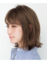ナゴミヘアー(NAGOMI HAIR) ふわゆる外はねミディアムスタイル