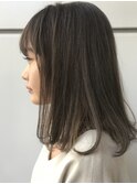 medium［切りっぱなし・ワンカール・ナチュラルグラデーション］