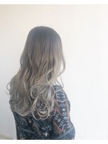 ヘアメイク オブジェ(hair make objet)&nbsp;ハイトーングレージュグラデーション