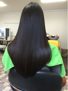 アローヘアー 光が丘店(Arrow Hair)の写真/【毛先まで潤う極上の仕上がりが叶う★】気になる癖やうねり・広がりも抑えて、思い通りの憧れの髪に♪