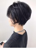 アシメハンサムショート
