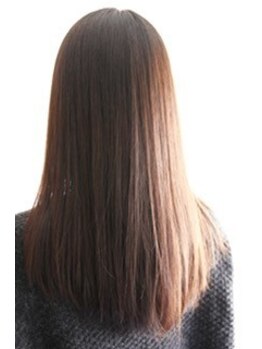 ルナ(Luna)の写真/縮毛矯正(ブロー込)9350円◇うねり/広がりが気になる方に！低価格×高技術のサロンです。