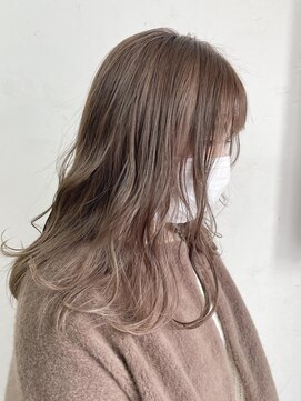 キャンバス バイ ネオリーブ 横浜西口(Canvas by neo.) 柔らか透けカラー♪シアーベージュ《miku》