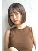 【Un ami】《増永剛大》 オシャレな大人のストレートボブ