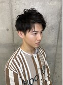 横顔が素敵に決まるニュアンスアップバング 【表参道、青山】