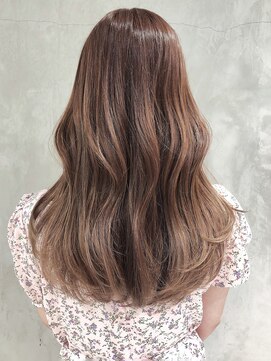 アイティーバイアルバム 下北沢店(IT by ALBUM) ミルクティーグレージュ_ショコラベージュボブルフ_ba352641