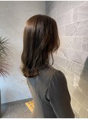 《Jillankh姫路駅前》赤み消しオリーブカラー×鎖骨下ミディアム