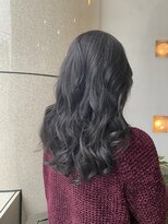 ヘアアンドメイク スタジオ ミムロ(HAIR&MAKE STUDIO MIMURO) セミロングレイヤー・ウェーブ巻き