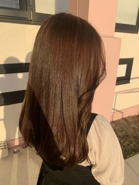 ワークスヘアー(WORKS HAIR) 韓国風くびれ巻きヘア