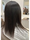 ストレートヘア