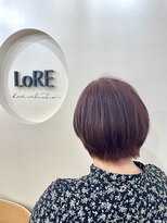 ロア 四条河原町店(LoRE) LoRE☆ベリーピンク/ショート