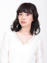 アース 川崎店(HAIR&MAKE EARTH) ひし形美人シルエットミディ