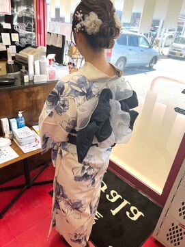 ガラ(GALA) 浴衣ヘアセット