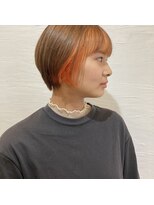 ジェクイントルジ(dekujin tri)&nbsp;beige×orenge